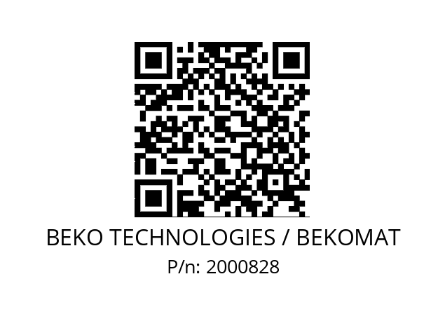   BEKO TECHNOLOGIES / BEKOMAT 2000828