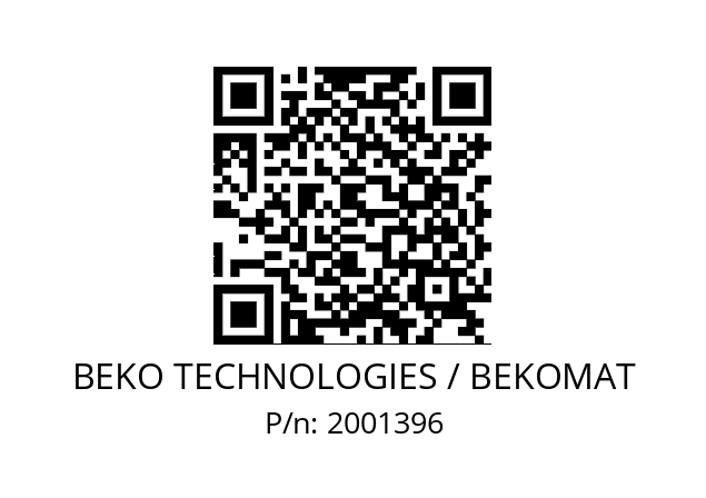   BEKO TECHNOLOGIES / BEKOMAT 2001396