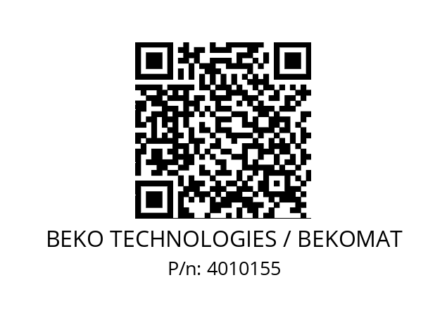   BEKO TECHNOLOGIES / BEKOMAT 4010155