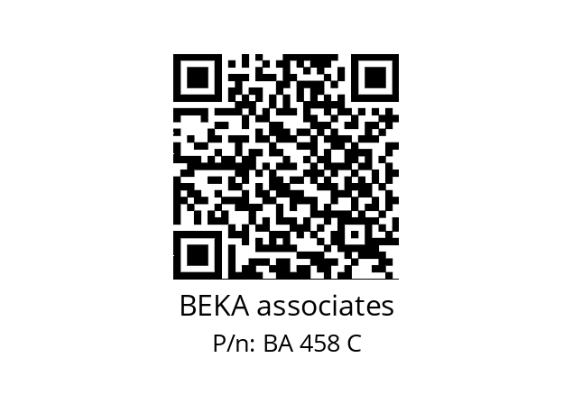   BEKA associates BA 458 C