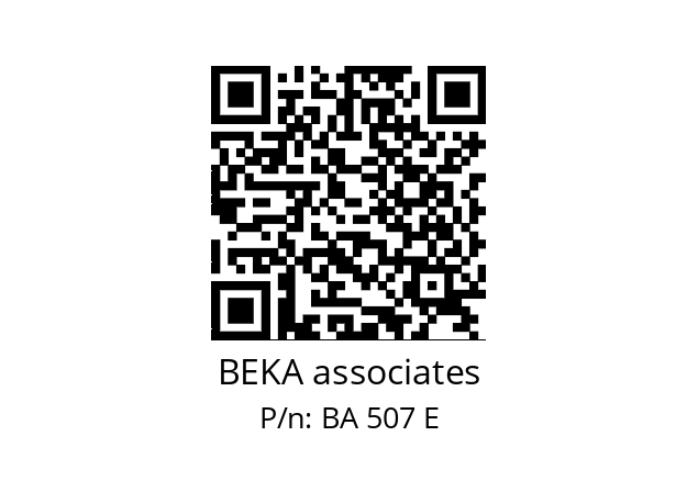   BEKA associates BA 507 E