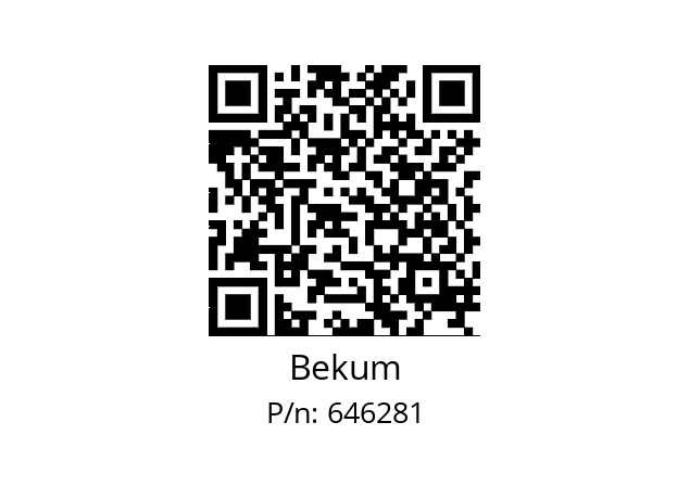   Bekum 646281