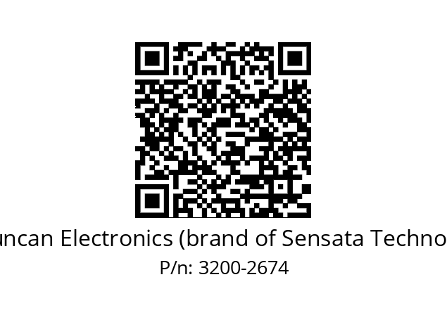   BEI Duncan Electronics (brand of Sensata Technologies) 3200-2674