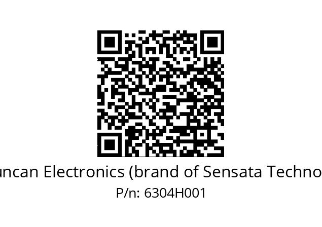   BEI Duncan Electronics (brand of Sensata Technologies) 6304H001