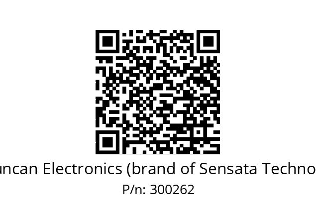   BEI Duncan Electronics (brand of Sensata Technologies) 300262