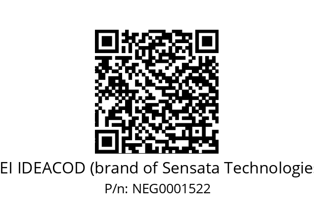   BEI IDEACOD (brand of Sensata Technologies) NEG0001522