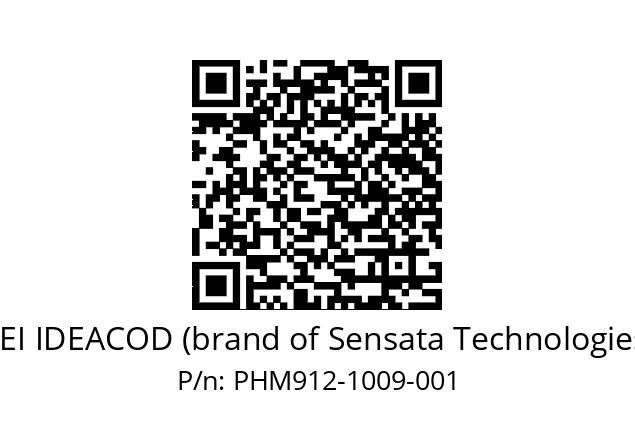   BEI IDEACOD (brand of Sensata Technologies) PHM912-1009-001