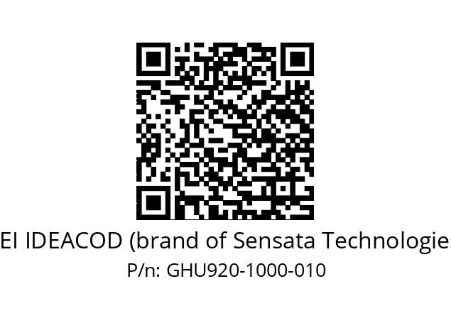   BEI IDEACOD (brand of Sensata Technologies) GHU920-1000-010