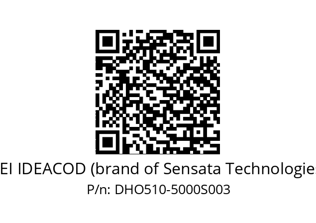   BEI IDEACOD (brand of Sensata Technologies) DHO510-5000S003