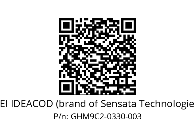   BEI IDEACOD (brand of Sensata Technologies) GHM9C2-0330-003