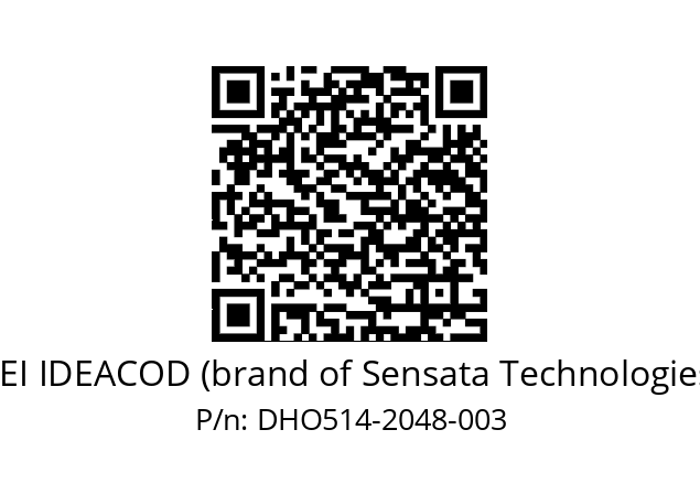   BEI IDEACOD (brand of Sensata Technologies) DHO514-2048-003