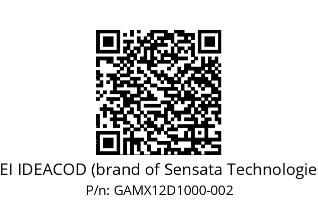   BEI IDEACOD (brand of Sensata Technologies) GAMX12D1000-002