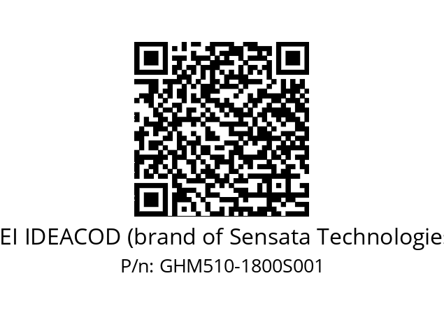   BEI IDEACOD (brand of Sensata Technologies) GHM510-1800S001