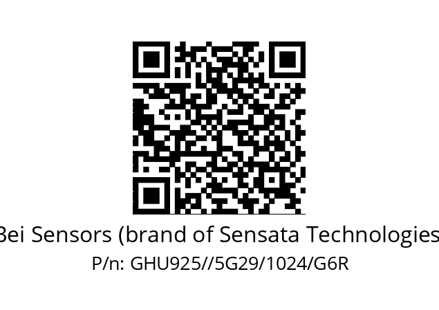   Bei Sensors (brand of Sensata Technologies) GHU925//5G29/1024/G6R