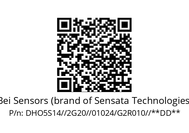   Bei Sensors (brand of Sensata Technologies) DHO5S14//2G20//01024/G2R010//**DD**