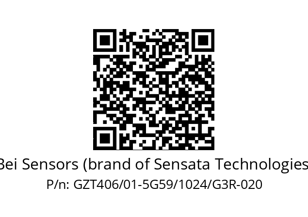   Bei Sensors (brand of Sensata Technologies) GZT406/01-5G59/1024/G3R-020