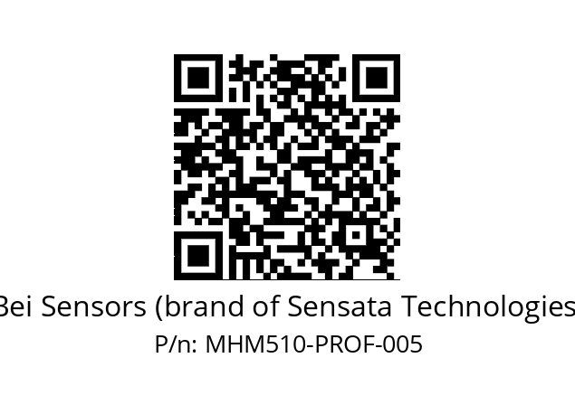   Bei Sensors (brand of Sensata Technologies) MHM510-PROF-005