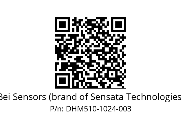  DHM5_10//RG59//01024//G6R// Bei Sensors (brand of Sensata Technologies) DHM510-1024-003