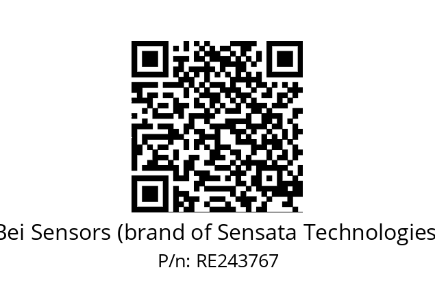   Bei Sensors (brand of Sensata Technologies) RE243767