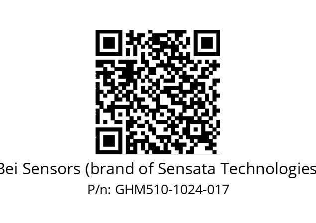   Bei Sensors (brand of Sensata Technologies) GHM510-1024-017