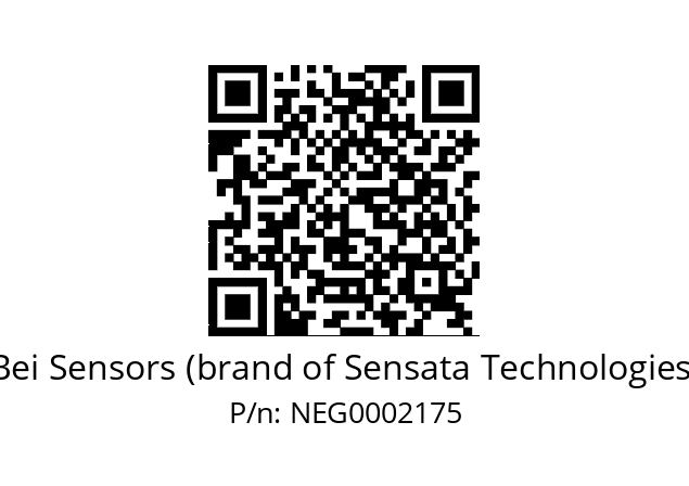   Bei Sensors (brand of Sensata Technologies) NEG0002175