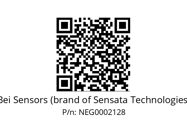   Bei Sensors (brand of Sensata Technologies) NEG0002128