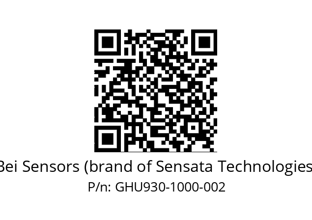  GHU9_30//5G59//01000//G6R// Bei Sensors (brand of Sensata Technologies) GHU930-1000-002