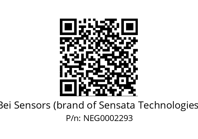   Bei Sensors (brand of Sensata Technologies) NEG0002293