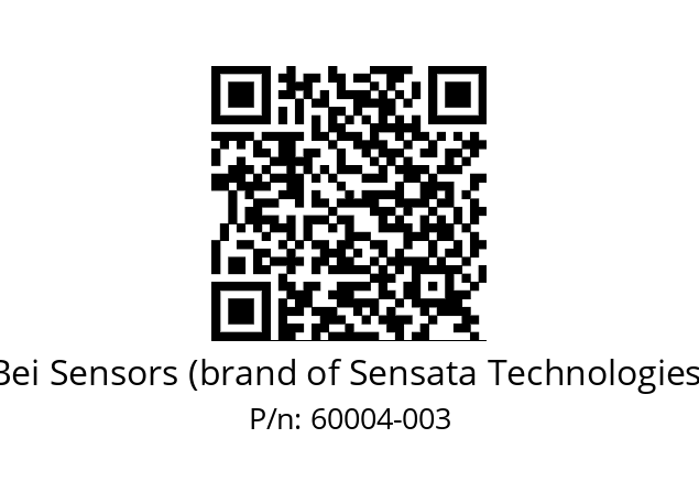   Bei Sensors (brand of Sensata Technologies) 60004-003