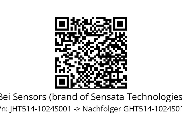   Bei Sensors (brand of Sensata Technologies) JHT514-1024S001 -> Nachfolger GHT514-1024S019