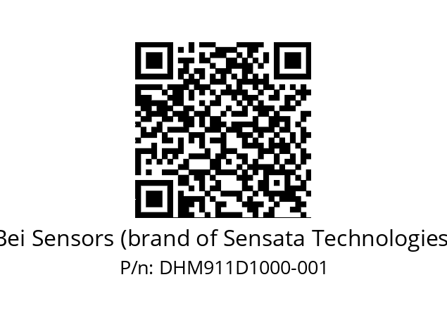  DHM9_11//RG59//10000//G6R//--07-- Bei Sensors (brand of Sensata Technologies) DHM911D1000-001