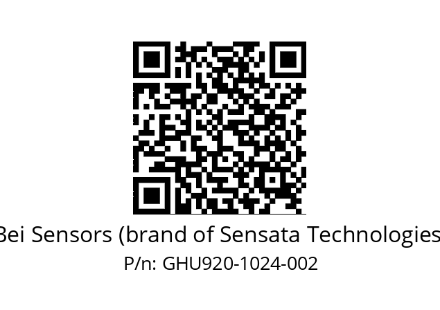  GHU9_20//3G39//01024//G6R//U0---- Bei Sensors (brand of Sensata Technologies) GHU920-1024-002