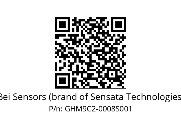  GHM9SC2//5G57//00008//00A//----1M Bei Sensors (brand of Sensata Technologies) GHM9C2-0008S001