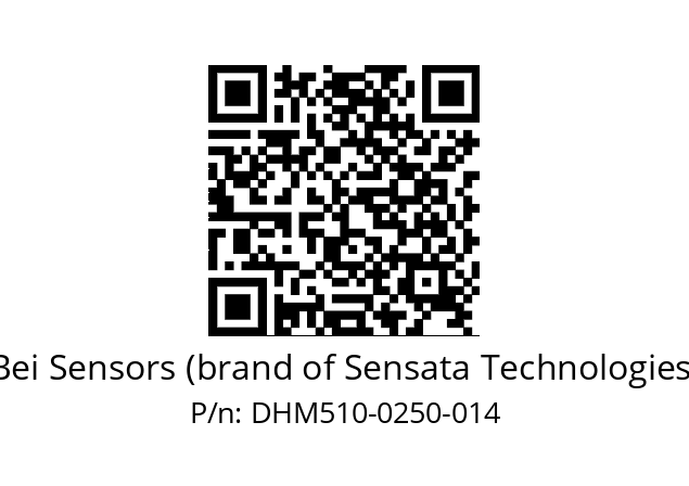  DHM5_10//RG5I//00250//G1R// Bei Sensors (brand of Sensata Technologies) DHM510-0250-014