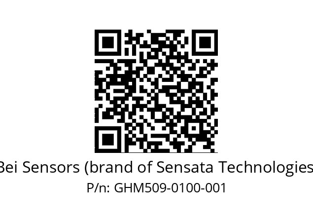   Bei Sensors (brand of Sensata Technologies) GHM509-0100-001