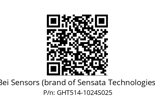   Bei Sensors (brand of Sensata Technologies) GHT514-1024S025