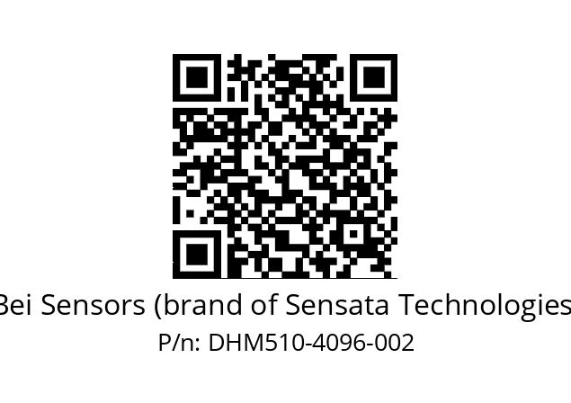  DHM5_10//2G29//04096//G6R// Bei Sensors (brand of Sensata Technologies) DHM510-4096-002