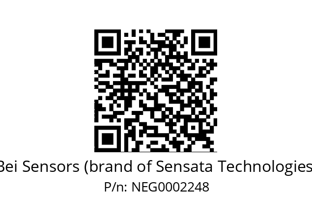   Bei Sensors (brand of Sensata Technologies) NEG0002248