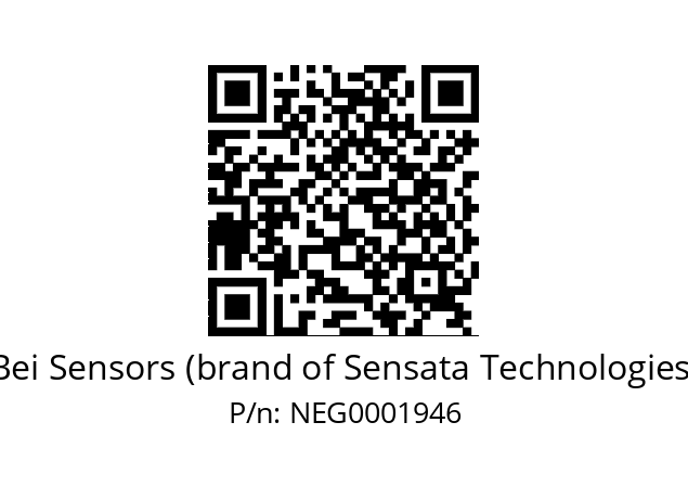   Bei Sensors (brand of Sensata Technologies) NEG0001946