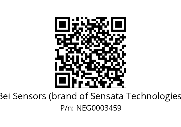   Bei Sensors (brand of Sensata Technologies) NEG0003459