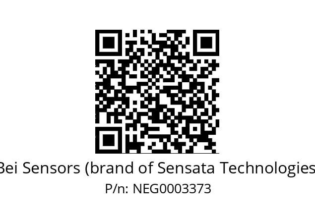   Bei Sensors (brand of Sensata Technologies) NEG0003373