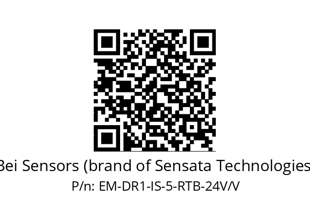   Bei Sensors (brand of Sensata Technologies) EM-DR1-IS-5-RTB-24V/V