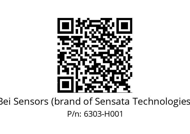   Bei Sensors (brand of Sensata Technologies) 6303-H001