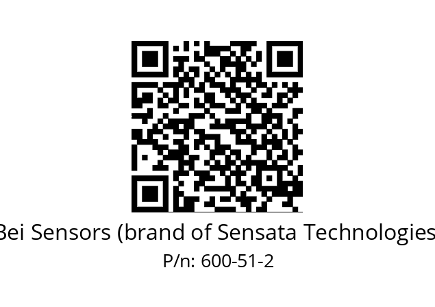 Mounting bracket  Bei Sensors (brand of Sensata Technologies) 600-51-2