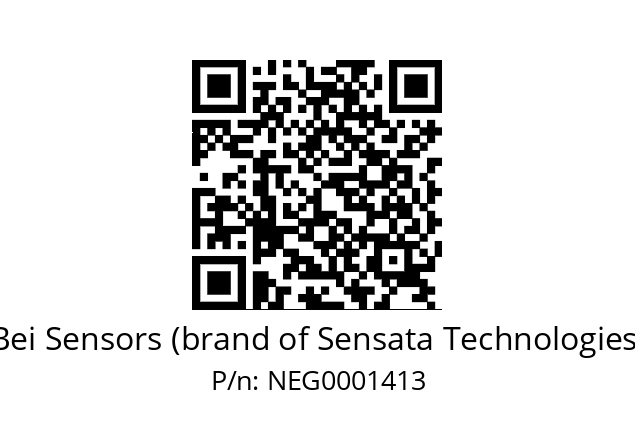   Bei Sensors (brand of Sensata Technologies) NEG0001413