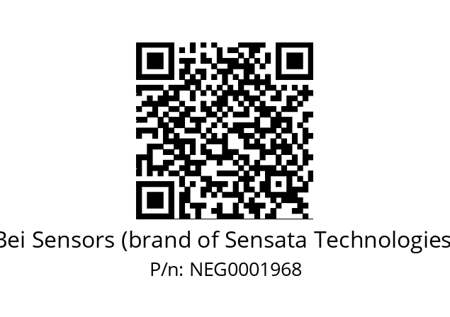   Bei Sensors (brand of Sensata Technologies) NEG0001968