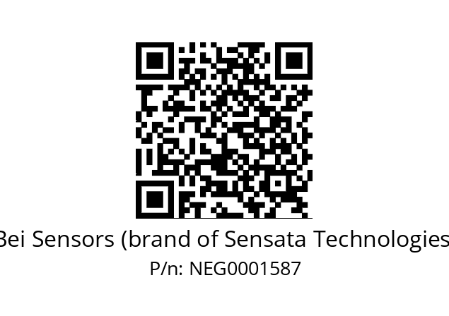   Bei Sensors (brand of Sensata Technologies) NEG0001587