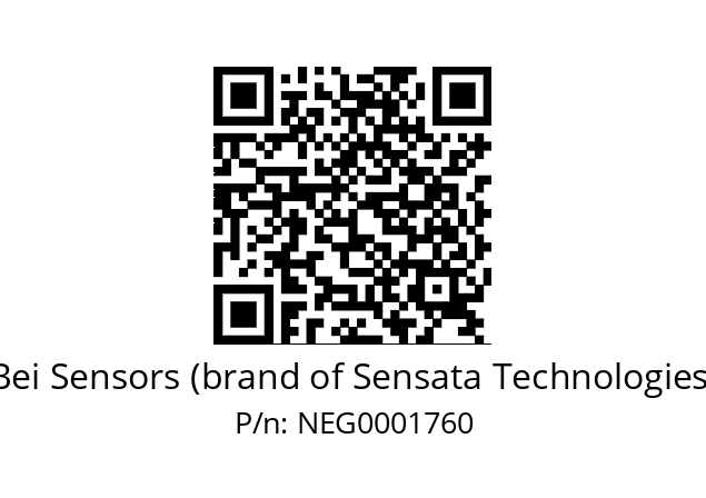   Bei Sensors (brand of Sensata Technologies) NEG0001760