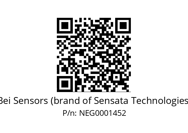   Bei Sensors (brand of Sensata Technologies) NEG0001452