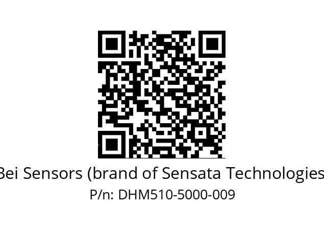  DHM5_10//RG59//05000//G3R020// Bei Sensors (brand of Sensata Technologies) DHM510-5000-009